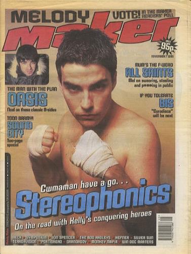 Stereophonics Melody Maker magazine UK OPHMAME218961