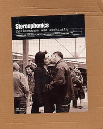 Stereophonics Performance And Coctails - NO MAGNET box set US OPHBXPE268614