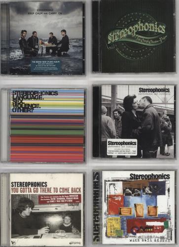 Stereophonics Six CD Album Lot CD album (CDLP) UK OPHCDSI736179