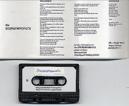 Stereophonics Unreleased Demo cassette single UK OPHCSUN258085