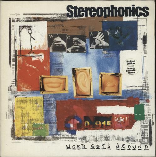 Stereophonics Word Gets Around + Acoustic 12" EP - EX 2-LP vinyl record set (Double LP Album) UK OPH2LWO867460