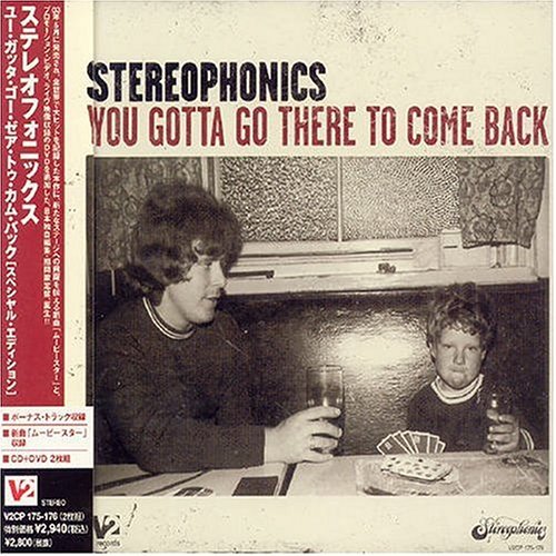 Stereophonics You Gotta Go There To Come Back 2-disc CD/DVD set Japanese OPH2DYO349277