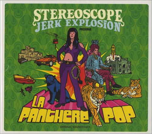 Stereoscope Jerk Explosion La Panthere Pop CD album (CDLP) French S2JCDLA457631