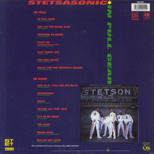 Stetsasonic In Full Gear vinyl LP album (LP record) UK SJ9LPIN506022