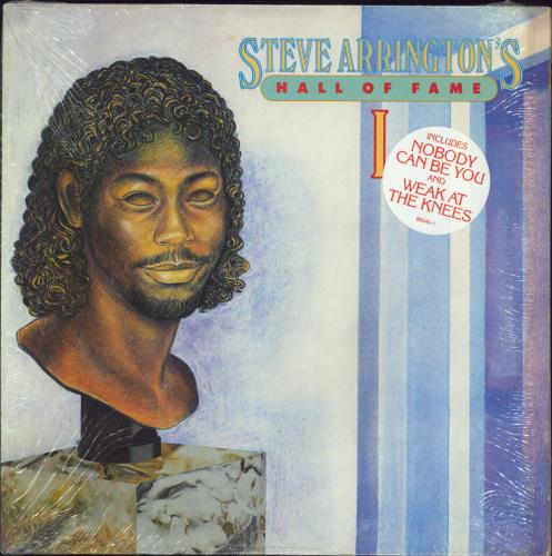 Steve Arrington Steve Arrington's Hall Of Fame I - stickered shrink vinyl LP album (LP record) US SRRLPST789462