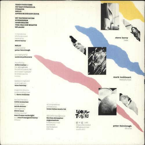 Steve Berry Trio vinyl LP album (LP record) UK Y4SLPTR708577