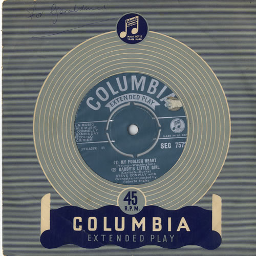 Steve Conway Memories Of Steve Conway 7" vinyl single (7 inch record / 45) UK 1SC07ME614757