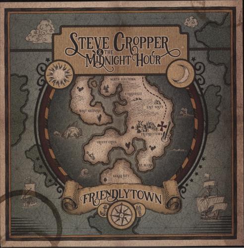 Steve Cropper Friendlytown - Green Marble Vinyl vinyl LP album (LP record) UK SC2LPFR880857