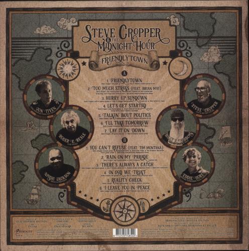 Steve Cropper Friendlytown - Green Marble Vinyl vinyl LP album (LP record) UK SC2LPFR880857