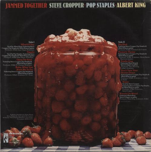 Steve Cropper Jammed Together vinyl LP album (LP record) UK SC2LPJA864945