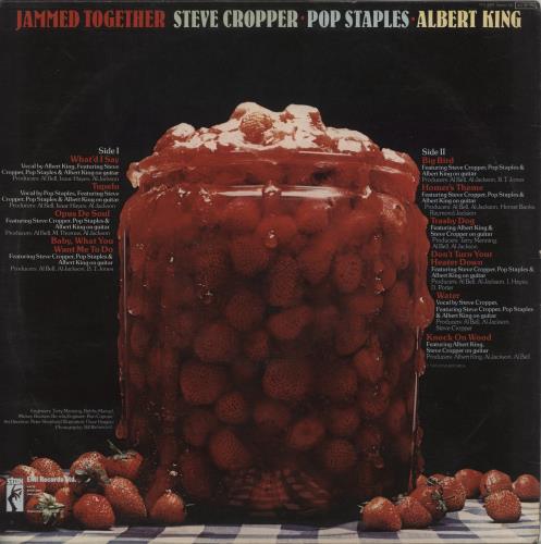 Steve Cropper Jammed Together vinyl LP album (LP record) UK SC2LPJA869376