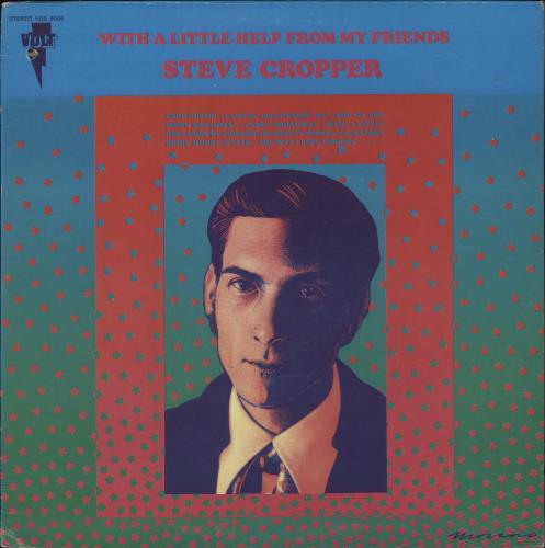 Steve Cropper With A Little Help From My Friends - EX vinyl LP album (LP record) US SC2LPWI865678