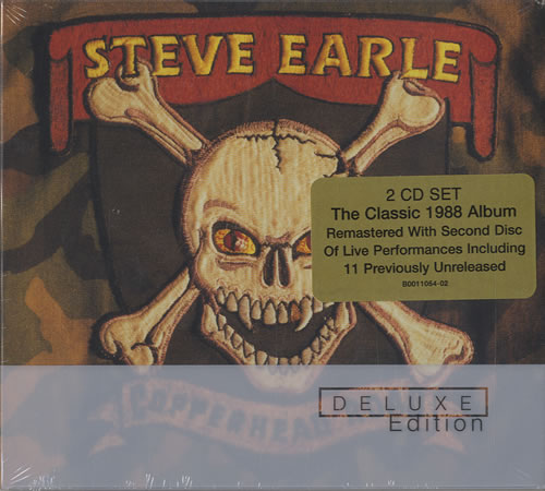 Steve Earle Copperhead Road - Deluxe Edition 2 CD album set (Double CD) US EAL2CCO450085
