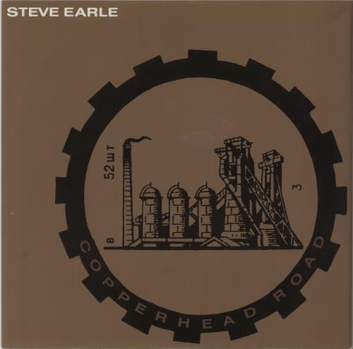 Steve Earle Copperhead Road 12" vinyl single (12 inch record / Maxi-single) UK EAL12CO128991