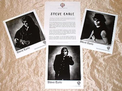 Steve Earle El Corazon media press pack US EALPPEL297620