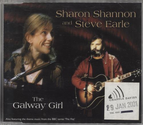 Steve Earle The Galway Girl CD single (CD5 / 5") UK EALC5TH728228