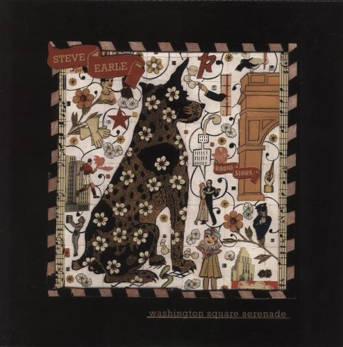 Steve Earle Washington Square Serenade vinyl LP album (LP record) UK EALLPWA414997