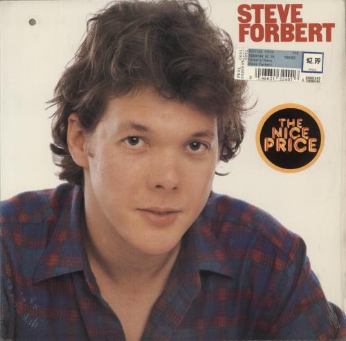 Steve Forbert Steve Forbert - shrink vinyl LP album (LP record) US FBTLPST866176