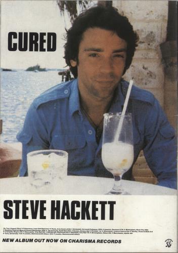 Steve Hackett 1981 Tour Programme tour programme UK SVETRTO98165