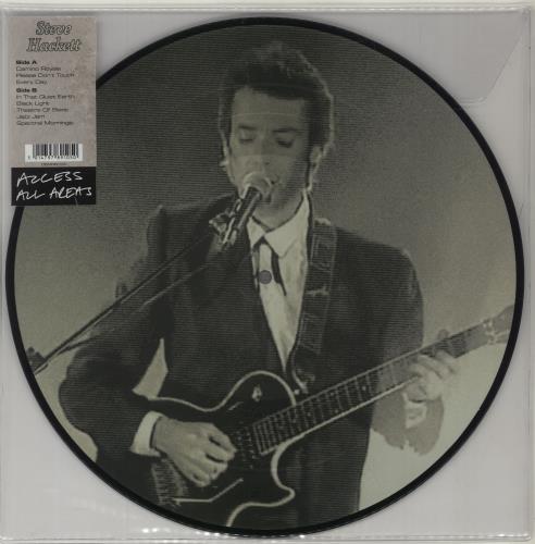 Steve Hackett Access All Areas picture disc LP (vinyl picture disc album) UK SVEPDAC686864