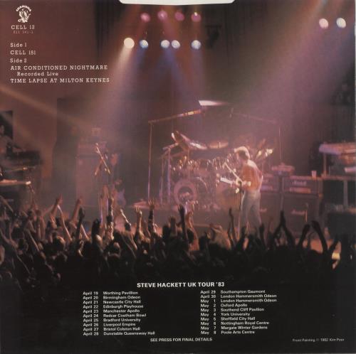 Steve Hackett Cell 151 + Bonus Promo 12" 12" vinyl single (12 inch record / Maxi-single) UK SVE12CE863437