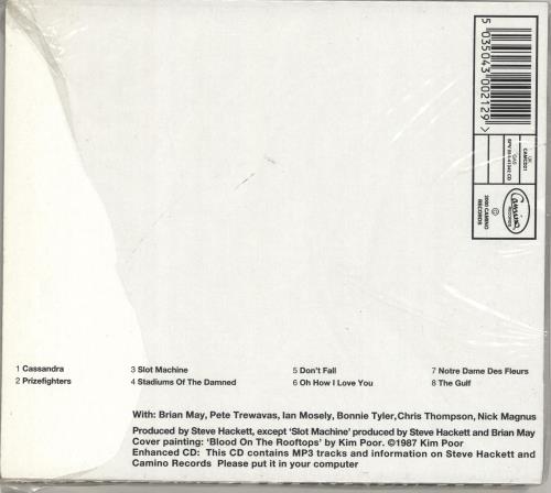 Steve Hackett Feedback 86 CD album (CDLP) UK SVECDFE693505