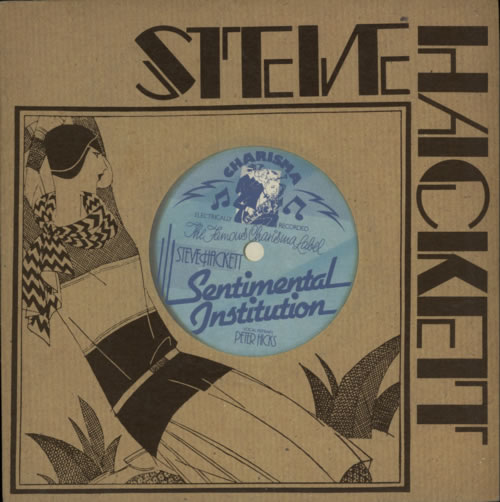 Steve Hackett Sentimental Institution 7" vinyl single (7 inch record / 45) UK SVE07SE98213