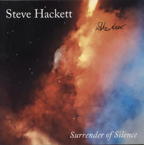 Steve Hackett Surrender Of Silence - 180 Gram Red & Black Vinyl + CD - Autographed 2-LP vinyl record set (Double LP Album) UK SVE2LSU879424