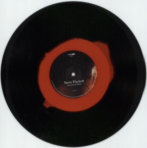 Steve Hackett Surrender Of Silence - 180 Gram Red & Black Vinyl + CD - Autographed 2-LP vinyl record set (Double LP Album) UK SVE2LSU879424