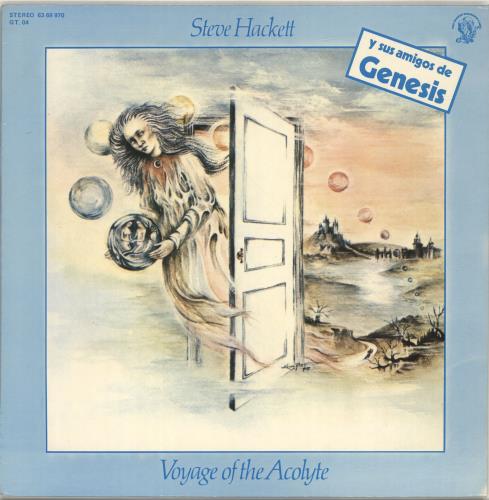 Steve Hackett Voyage Of The Acolyte vinyl LP album (LP record) Spanish SVELPVO694226