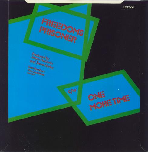 Steve Harley & Cockney Rebel Freedom's Prisoner + picture sleeve 7" vinyl single (7 inch record / 45) UK SHY07FR752940