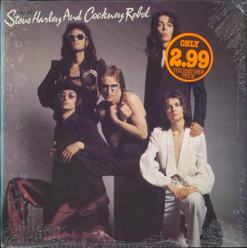Steve Harley & Cockney Rebel The Best Of - stickered shrink vinyl LP album (LP record) UK SHYLPTH827855