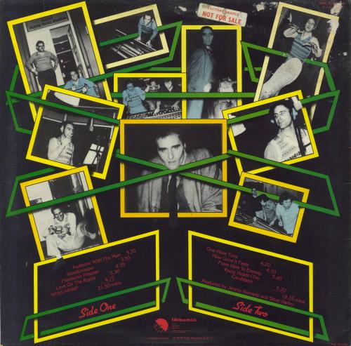 Steve Harley & Cockney Rebel The Candidate - Test Pressing vinyl LP album (LP record) UK SHYLPTH799558