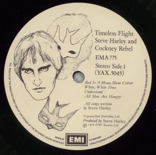 Steve Harley & Cockney Rebel Timeless Flight + Inner - EX vinyl LP album (LP record) UK SHYLPTI341277