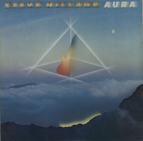 Steve Hillage Aura vinyl LP album (LP record) US LLGLPAU570380