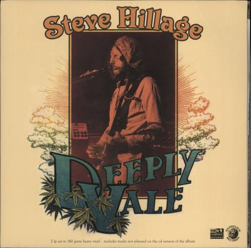 Steve Hillage Deeply Vale - 180gm Psych Vinyl + Numbered Sleeve - EX 2-LP vinyl record set (Double LP Album) UK LLG2LDE482286