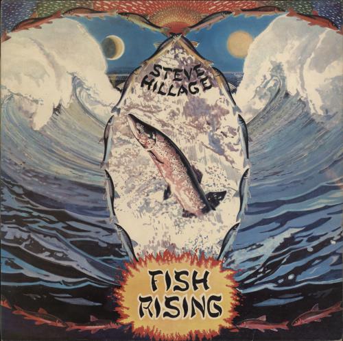 Steve Hillage Fish Rising - 1st + insert - EX vinyl LP album (LP record) UK LLGLPFI768412