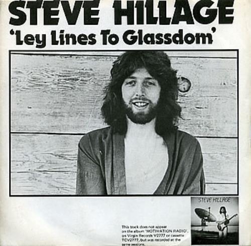Steve Hillage Ley Lines To Glassdom 7" vinyl single (7 inch record / 45) UK LLG07LE94162