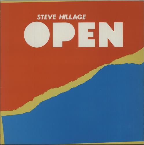 Steve Hillage Open vinyl LP album (LP record) UK LLGLPOP672767