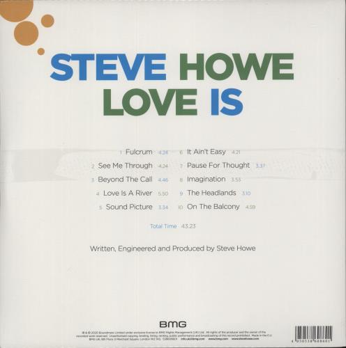 Steve Howe Love Is - 180gm - Sealed vinyl LP album (LP record) UK SVHLPLO872232