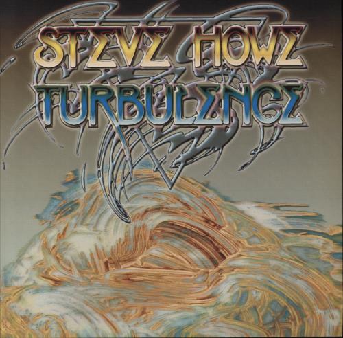 Steve Howe Turbulence vinyl LP album (LP record) Dutch SVHLPTU871638