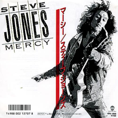 Steve Jones Mercy 7" vinyl single (7 inch record / 45) Japanese SJO07ME300160