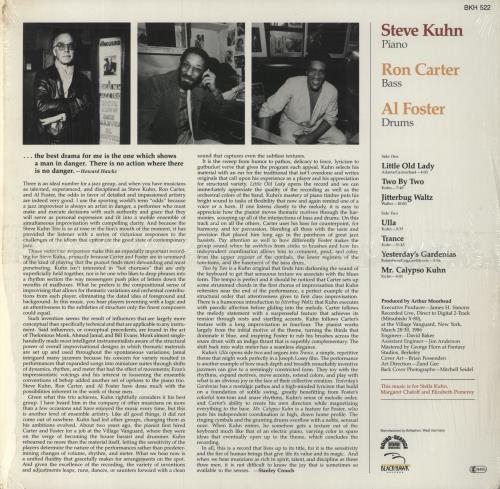 Steve Kuhn Life's Magic vinyl LP album (LP record) German YSYLPLI799106