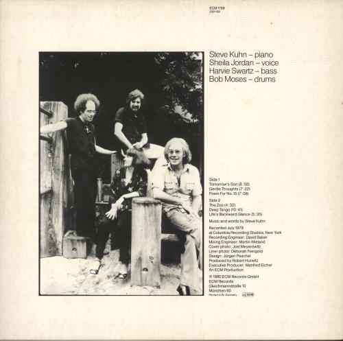 Steve Kuhn Playground vinyl LP album (LP record) German YSYLPPL693891