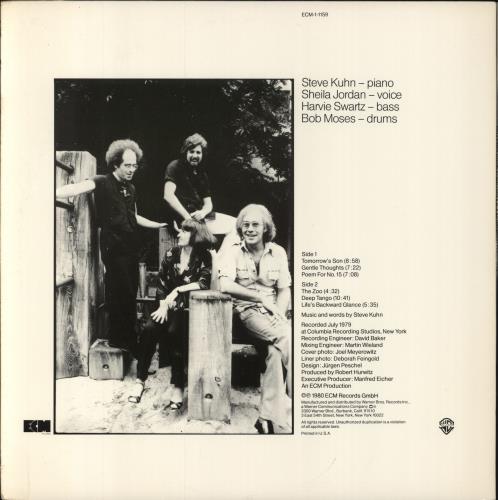 Steve Kuhn Playground vinyl LP album (LP record) US YSYLPPL798309