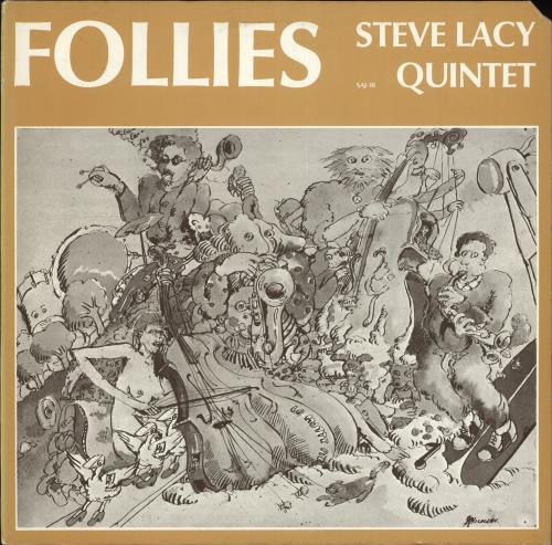 Steve Lacy Follies vinyl LP album (LP record) German LCYLPFO704971