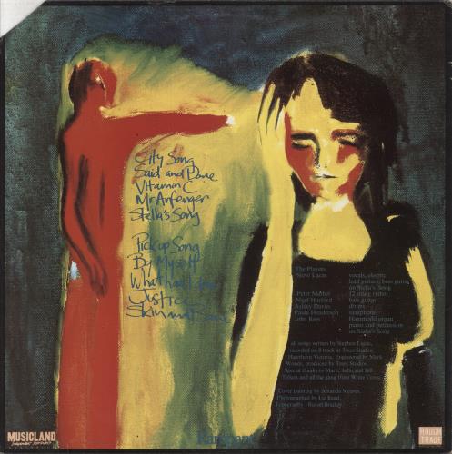 Steve Lucas Double Cross vinyl LP album (LP record) Australian 87GLPDO860764