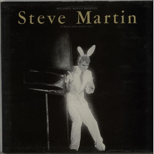 Steve Martin A Wild And Crazy Guy + Insert vinyl LP album (LP record) UK SM3LPAW645343