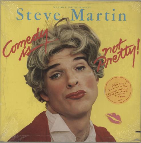 Steve Martin Comedy Is Not Pretty - Sealed vinyl LP album (LP record) US SM3LPCO686274