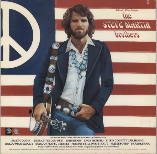 Steve Martin The Steve Martin Brothers - Deletion cut vinyl LP album (LP record) US SM3LPTH629736